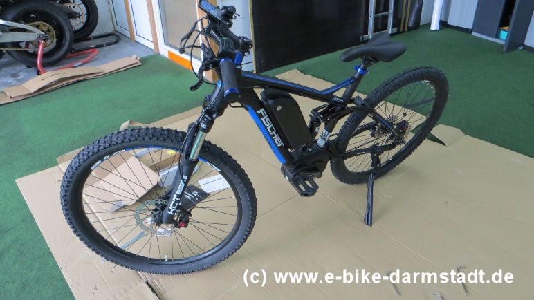 Nach Endmontage Fischer E-Bike Proline EVO EM 1609