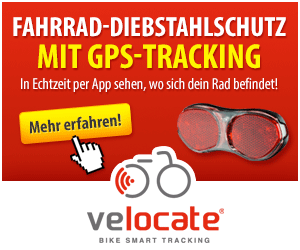 velocate GPS Diebstahlsicherung