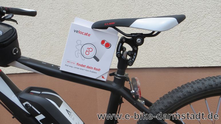 velocate VC one GPSTracker EBike und Pedelec